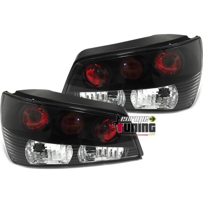 FEUX TUNING LEXUS NOIRS PEUGEOT 306 3/5 PORTES PHASE 1 1993-1997 (13164)