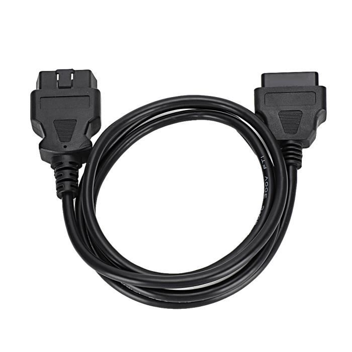 Adaptateur OBD2 16 Pin Mâle/femelle – Extension Pour Connecteur, En ABS, Pour Réduire L'usure De La Prise Auto