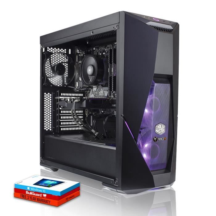 Achat Ordinateur de bureau Fierce Overlord PC Gamer de Bureau - AMD Ryzen 5 3600 6x4.2GHz CPU, 16Go RAM, RTX 2070 Super 8Go, 480Go SSD - 1137238 pas cher