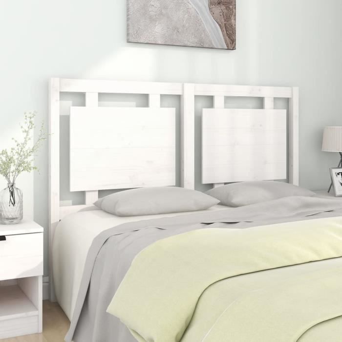 Tete De Lit Blanche 140