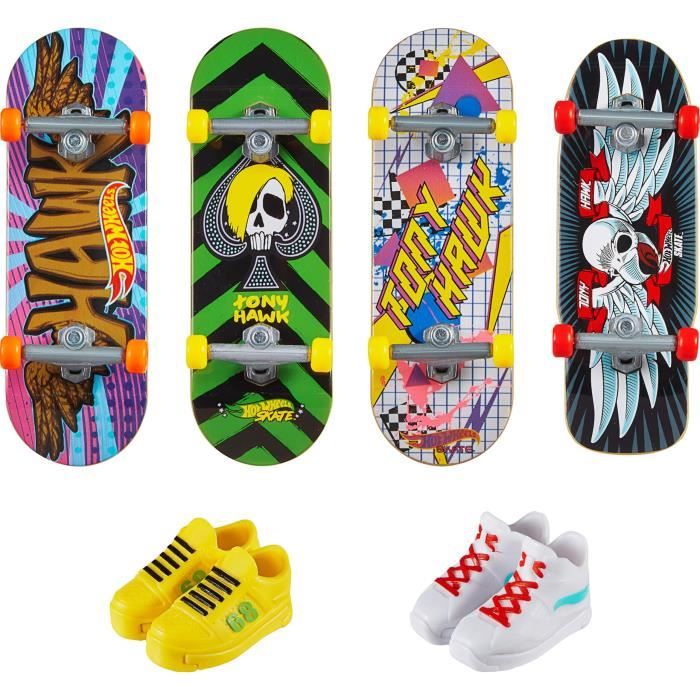 Finger Shoes – Chaussures De Skate Pour Doigts – Miniatures Antidérapantes En Silicone – Jouet De Bureau Créatif – Cadeau Original Pour Enfants Et Adultes