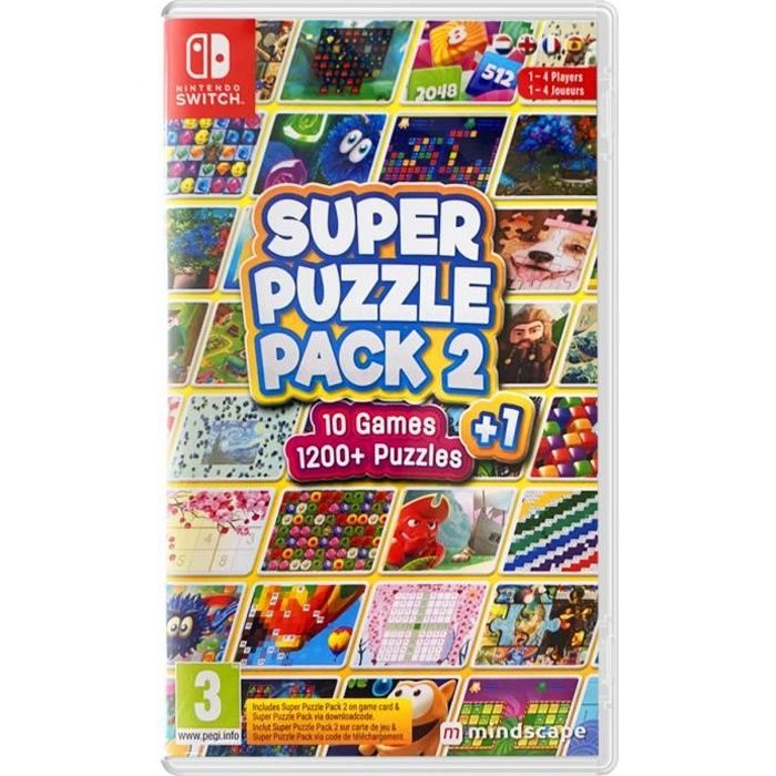 Super Puzzle Pack 2 + 1 Nintendo SWITCH Neuf - vue 4