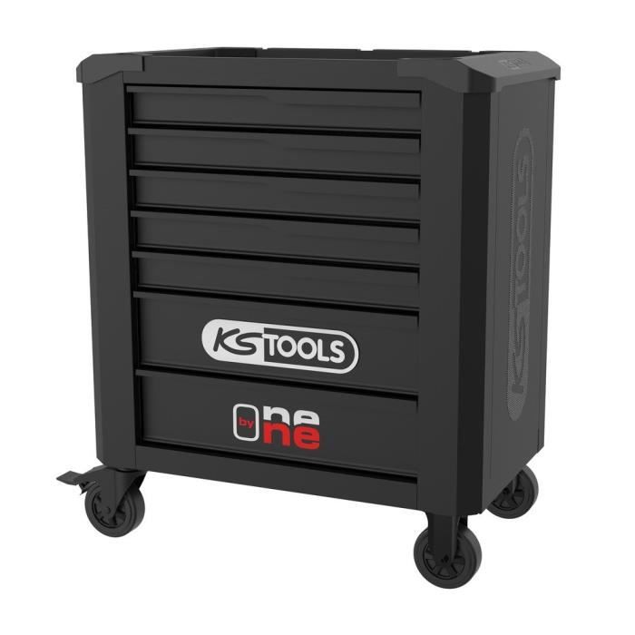 Servante D'atelier BGS DIY - 7 Tiroirs + 1 Porte Latérale - Vide - NEUF