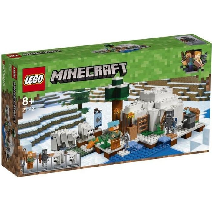 Acheter Jeu de Construction LEGO® Minecraft™ 21142 L’igloo - 278 pièces - Garçon et fille - A partir de 5 ans Reconditionné - 169,99 € Jeu de Construction LEGO® Minecraft™ 21142 L’igloo - 278 pièces - Garçon et fille - A partir de 5 ans Reconditionné - Lego reconditionné disponible sur Cdiscount Seconde Vie