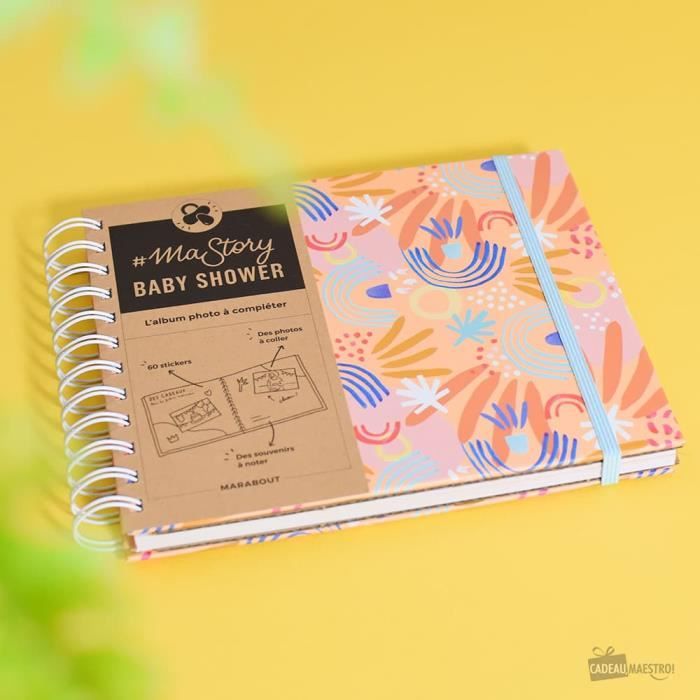 Carnet De Photos Baby Shower A Personnaliser Marabout Orange Et Bleu Cdiscount Puericulture Eveil Bebe Carnet De Photos Baby Shower A Personnaliser Marabout Orange Et Bleu Cdiscount Puericulture Eveil Bebe