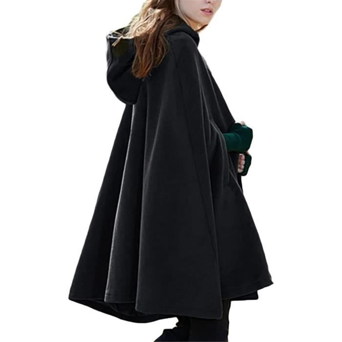 Manteau poncho femme hiver hotsell
