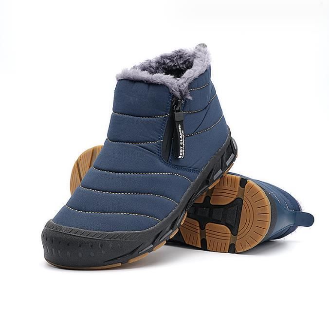 Bottes D'hiver Barefoot Schuvox Pour Homme Et Femme | Chaudes, Antidérapantes, Semelle Zero Drop, Confort Pieds Nus