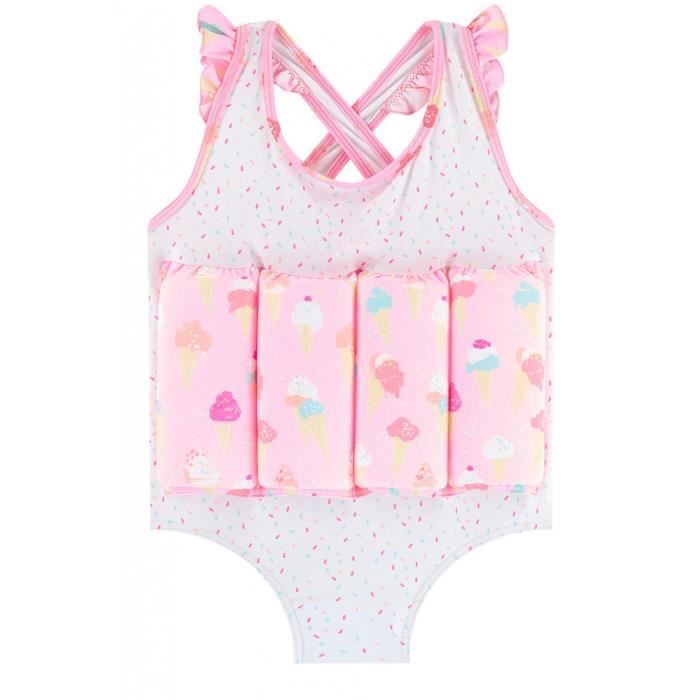 Maillot De Bain Bebe Flottant Imprime Cdiscount Sport