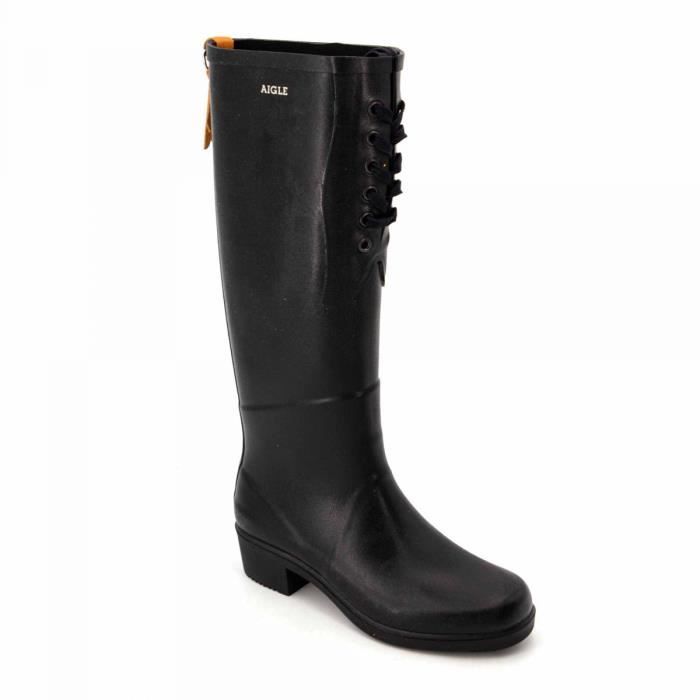 bottes cuir fourrées aigle