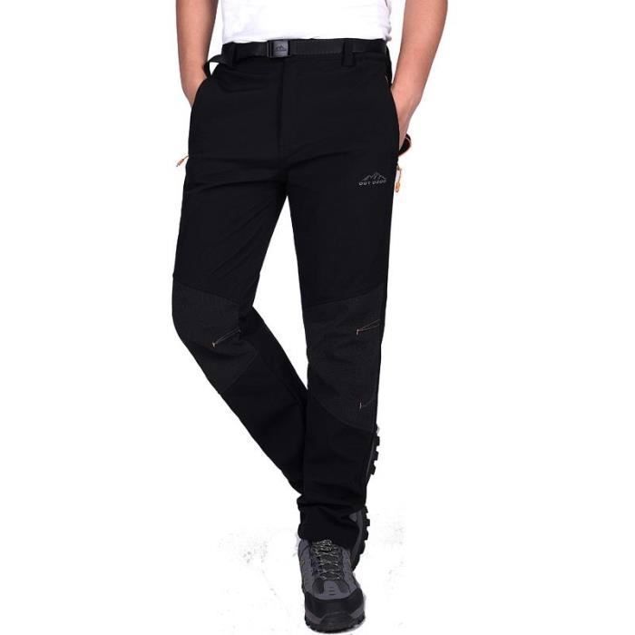 Vente Hiver Polaire Homme Softshell Pantalon Coupe-vent Mode