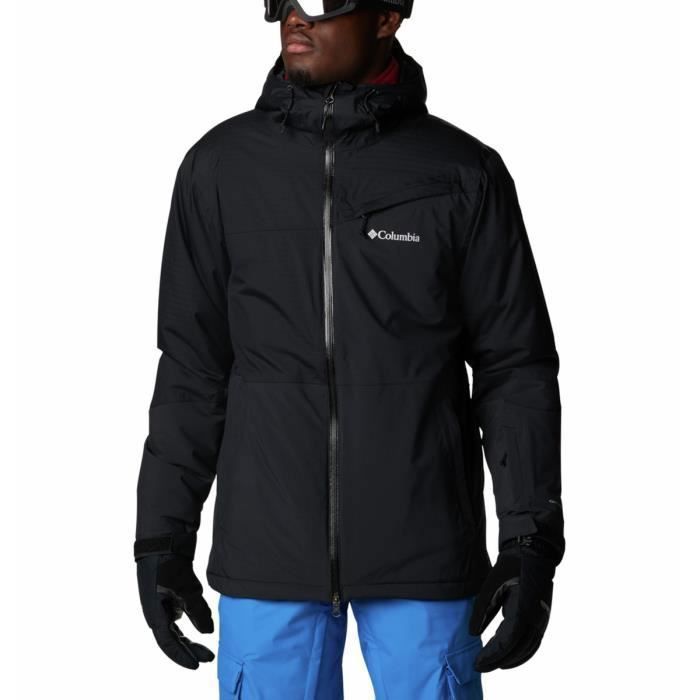 Veste imperméable homme Columbia Iceberg Point - noir - L - Ski - Respirant - Montagne Veste imperméable homme Columbia Iceberg Point - noir - L - Ski - Respirant - Montagne