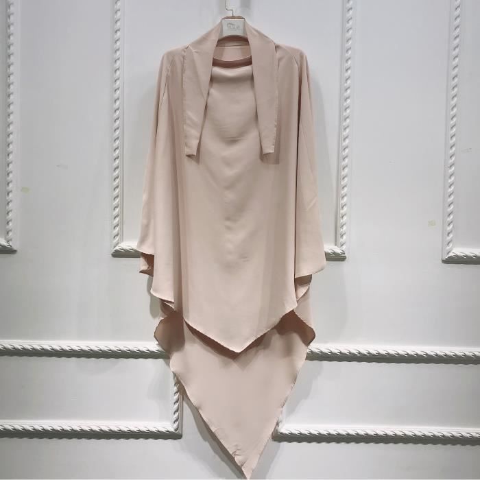 Hijab Musulman Avec Strass JDYaoYing - Tissu Cristal Doux, 70x70 Cm, Couverture Complète - Blanc, Taille Unique