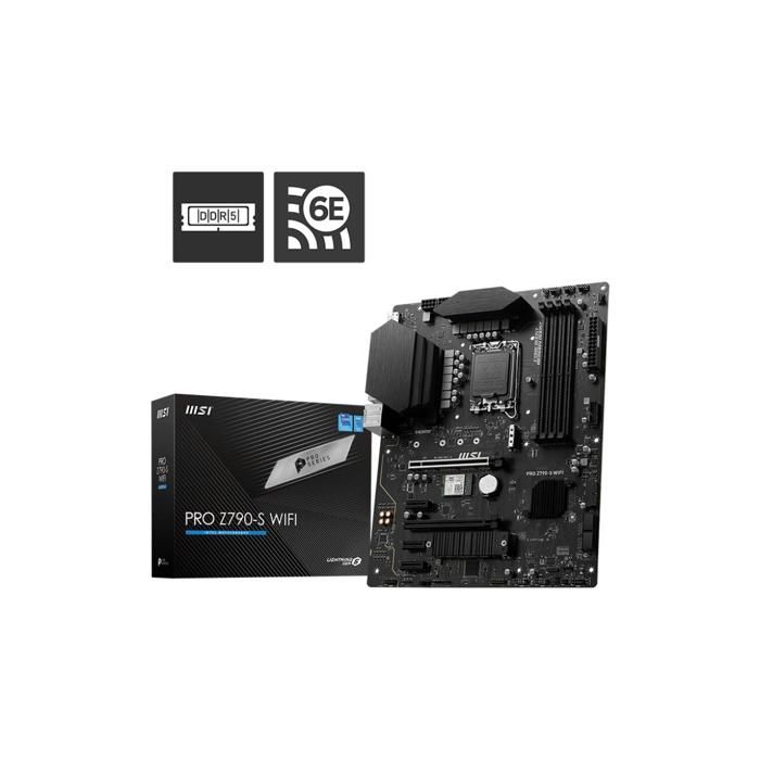 MSI PRO Z790 WIFI carte mère Intel Z790 LGA 1700 ATX Neuf - vue 5