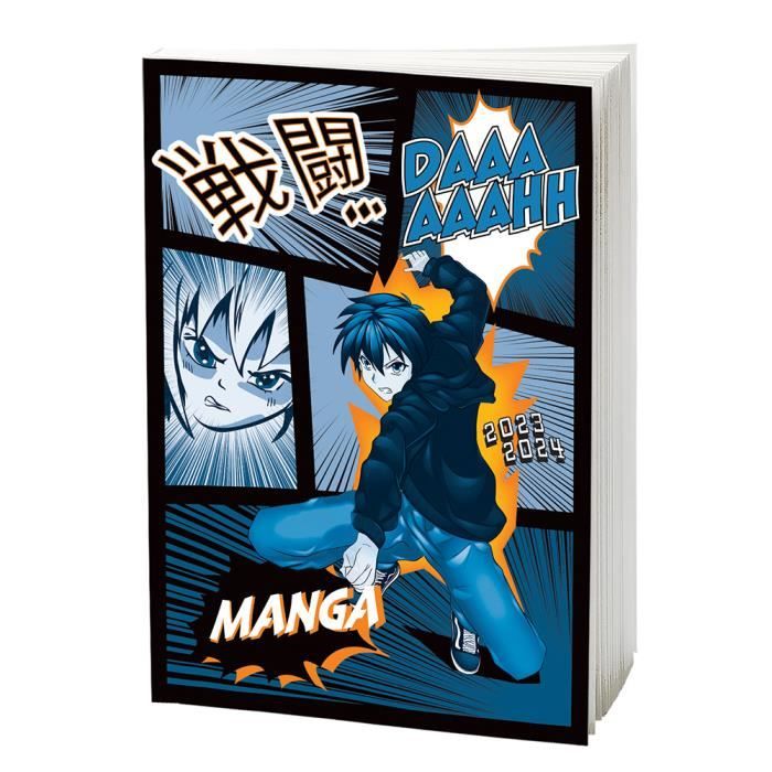 Agenda scolaire OBERTHUR Manga 2023-2024 - Cdiscount Beaux-Arts et Loisirs  créatifs