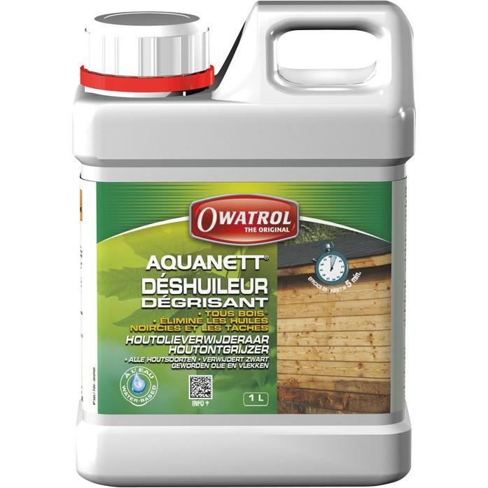 AQUANETT Déshuileur Bois Ext 1L