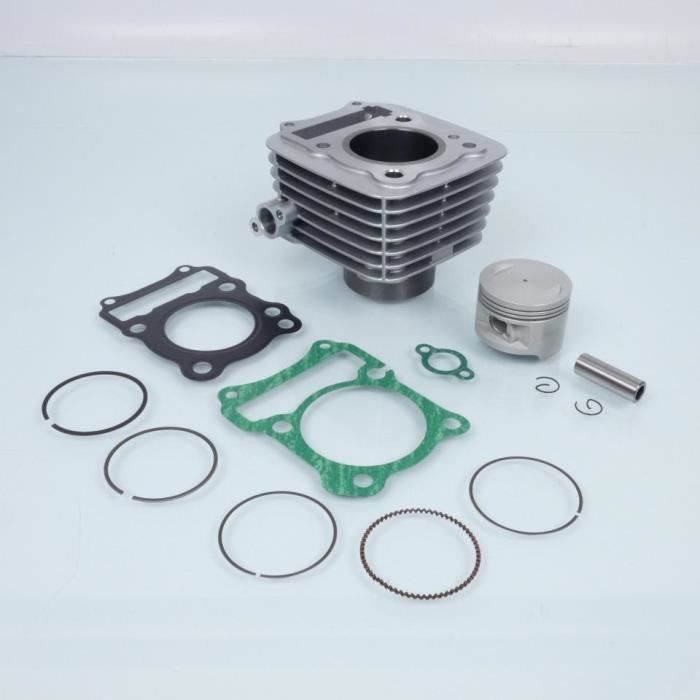 Kit Cilindro P2R Per Scooter Keeway 50 F-ACT Naked - Cilindro E Pistone In Ghisa, Compatibile Con Motori Minarelli Orizzontali