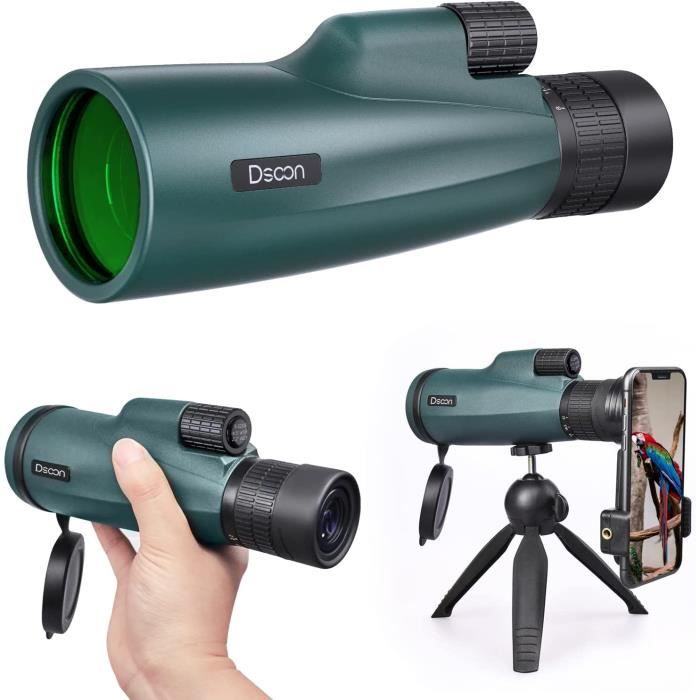 Muuoeou Children HD Astronomical Telescope Camera Monoculaire avec Multi-Oculaire Science Education Meilleurs Cadeaux pour Enfant
