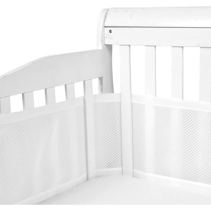 180 X 28 Cm Lit Bébé Cabane, Tour De Lit Pour Bébé, Doublure En Maille Securisee Pour Circulation De Air Convient A Tous Les Types De Lits 97262038 180 X 28 Cm Lit Bébé Cabane, Tour De Lit Pour Bébé, Doublure En Maille Securisee Pour Circulation De Air Convient A Tous Les Types De Lits 97262038
