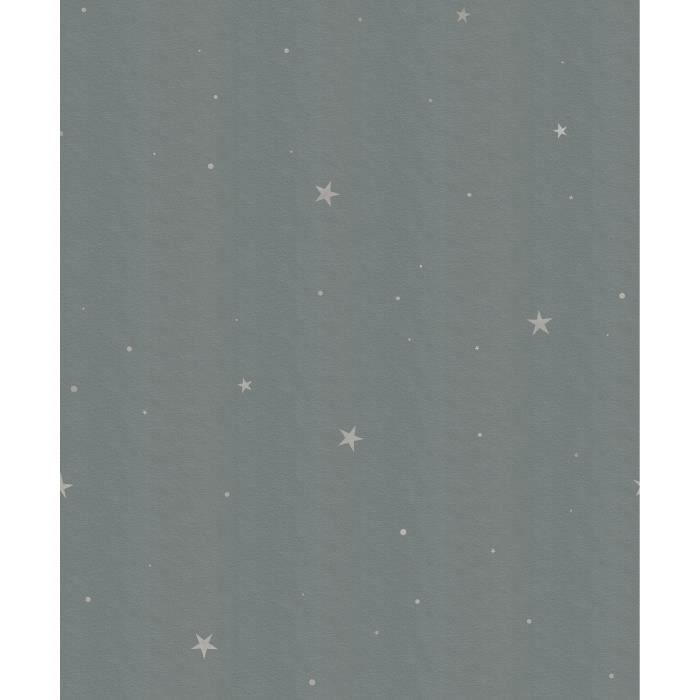 Papier peint intissé Little stars 1005 x 52cm Vert - Cdiscount Bricolage
