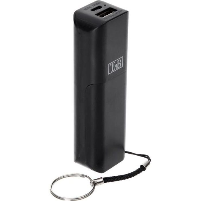 TNB Batterie de secours - 2500MAH - 5V - Noir