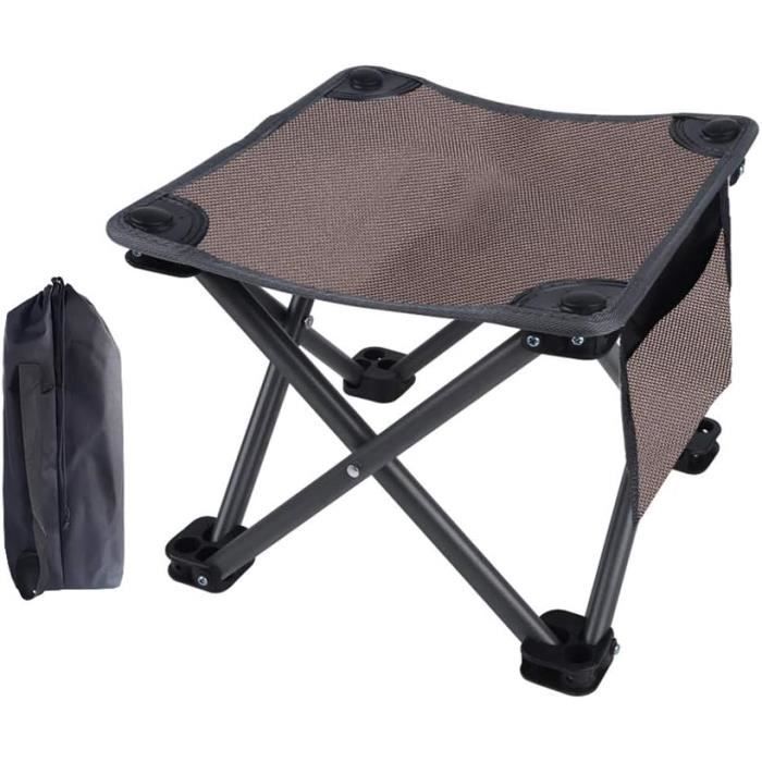 Toile De Siège De Camping Pliable Et Réutilisable - Pour Trépied De Pêche/chasse, Randonnée, Pique-nique - Taille ~38x38x38cm, Toile Résistante - 11