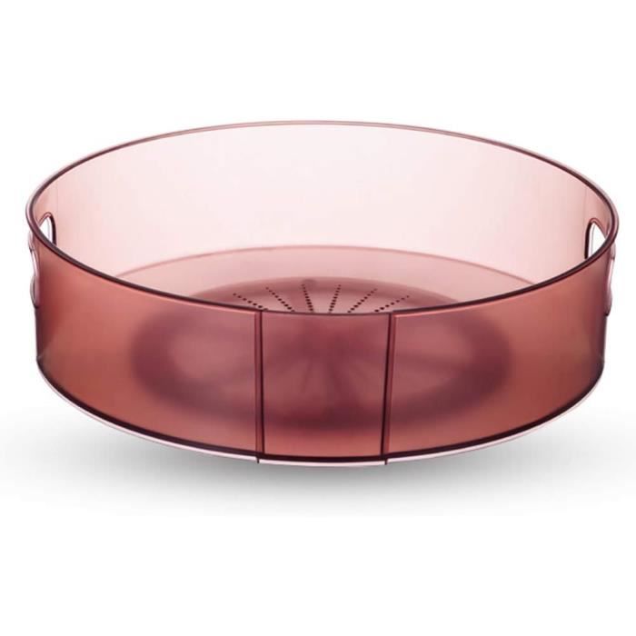 Plateau Tournant 25cm - Rotation 360° Manuel - Roulement à Billes Acier - Antidérapant - Pour Bonsaï, Artisanat, Cuisine