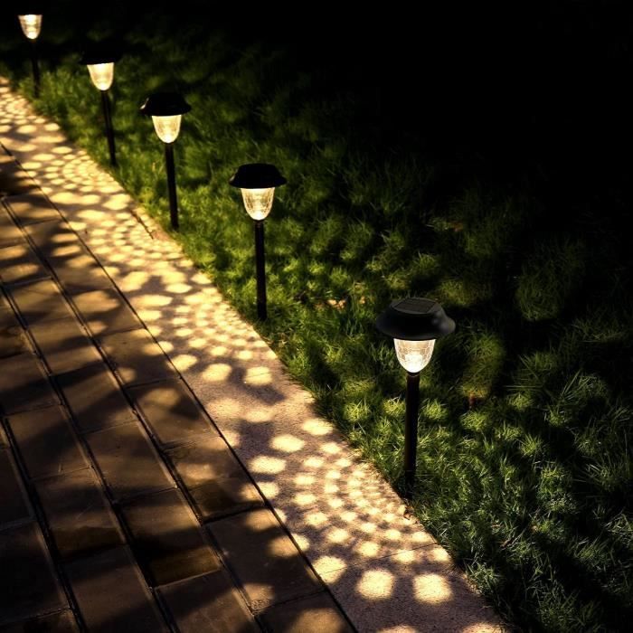 Lampe Solaire Exterieur Pont Solaire Allume L'allée avec Batterie