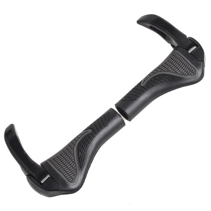 Poignées De Guidon Ergonomiques En Caoutchouc Doré Pour Vélo - VTT, Ville, électrique - FRAD