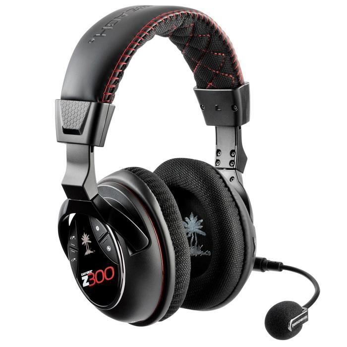 Casque sans fil Turtle Beach Ear Force Z300 Dolby Surround 7.1 Autonomie 15h Bluetooth