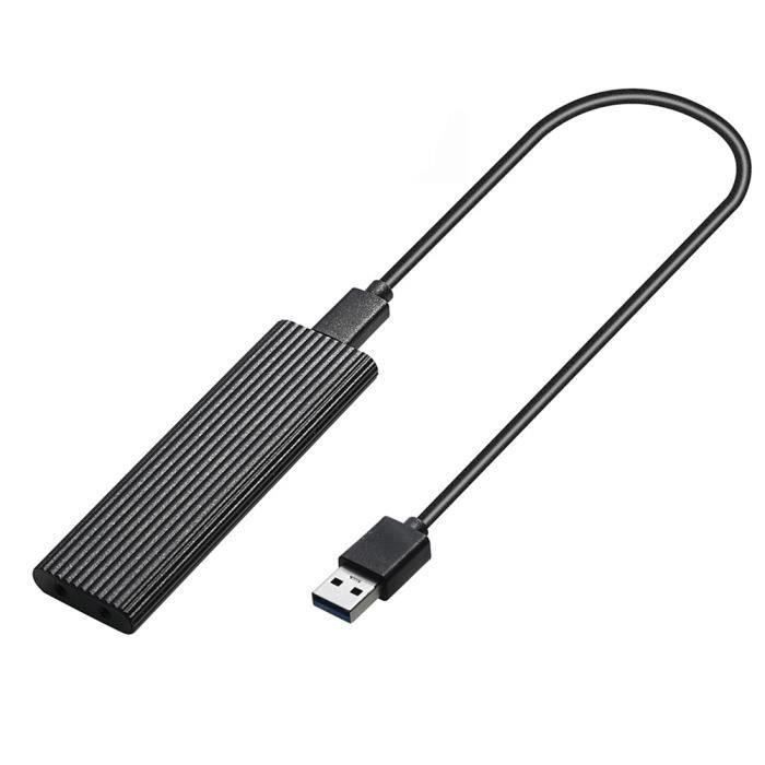 Adaptateur SSD M.2 – VHV – USB vers NVME/SATA – Compatible 2230-2242-2260-2280 – Double Protocole