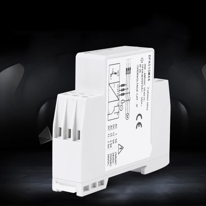 Relais Surveillance Tension 220-440V Relais De Protection De Phase