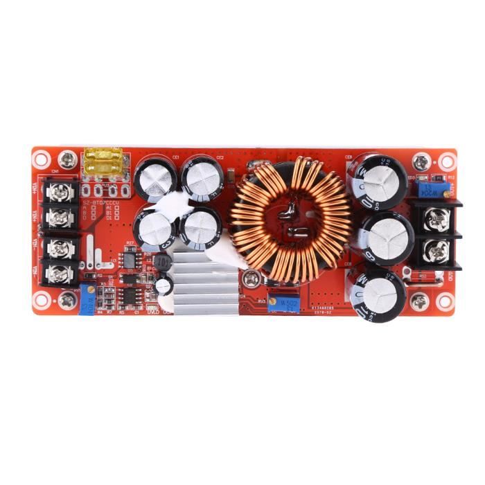 Convertisseur Boost 900W 0-15A - Module Élévateur Tension 8-60V Vers 10-120V Avec Affichage LED Haute Précision