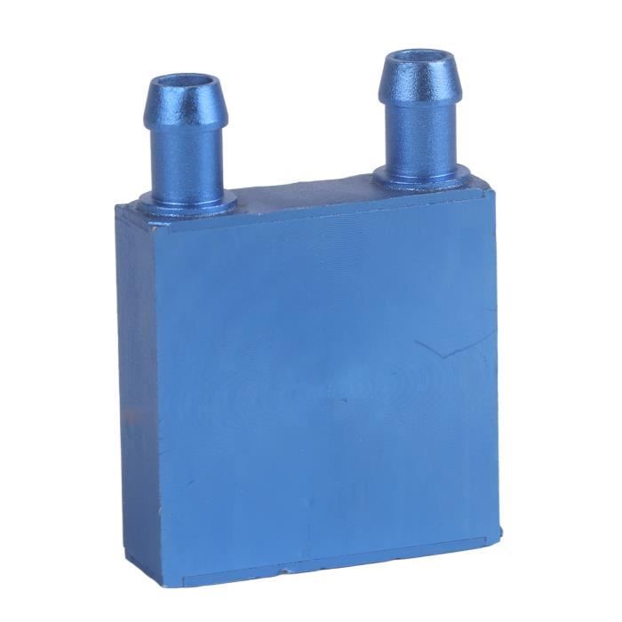 Bloc De Refroidissement Par Eau En Aluminium, Refroidisseur De CPU Tete De Refroidissement Par Eau Effluent Plat 60 60 12mm 98274114 Bloc De Refroidissement Par Eau En Aluminium, Refroidisseur De CPU Tete De Refroidissement Par Eau Effluent Plat 60 60 12mm 98274114