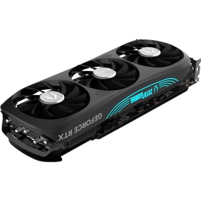 ZOTAC - Carte Graphique - GeForce RTX 4070 Super Trinity Black 12Go