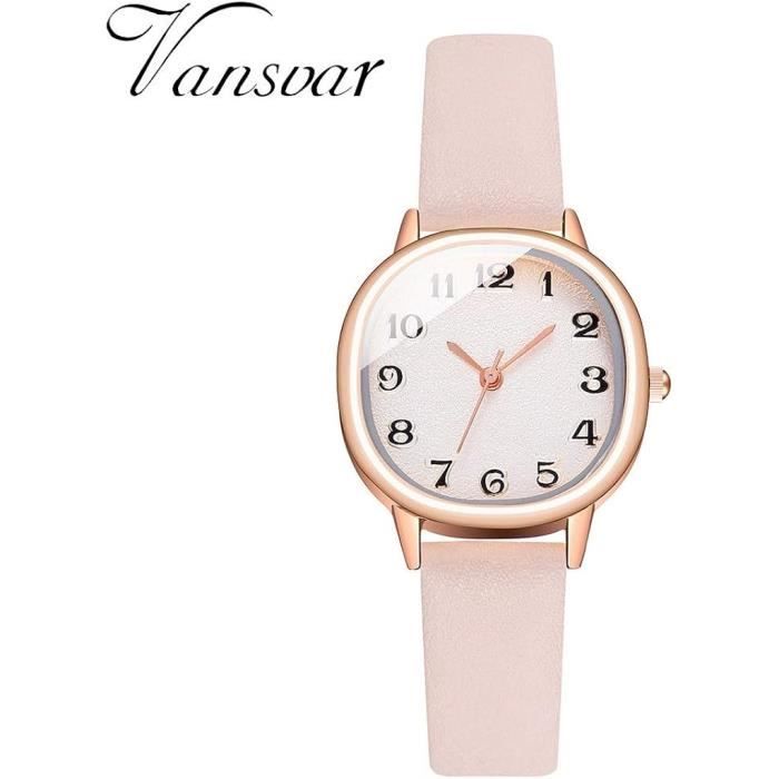 Montre-bracelet Pour Femme, Montre Analogique à Quartz