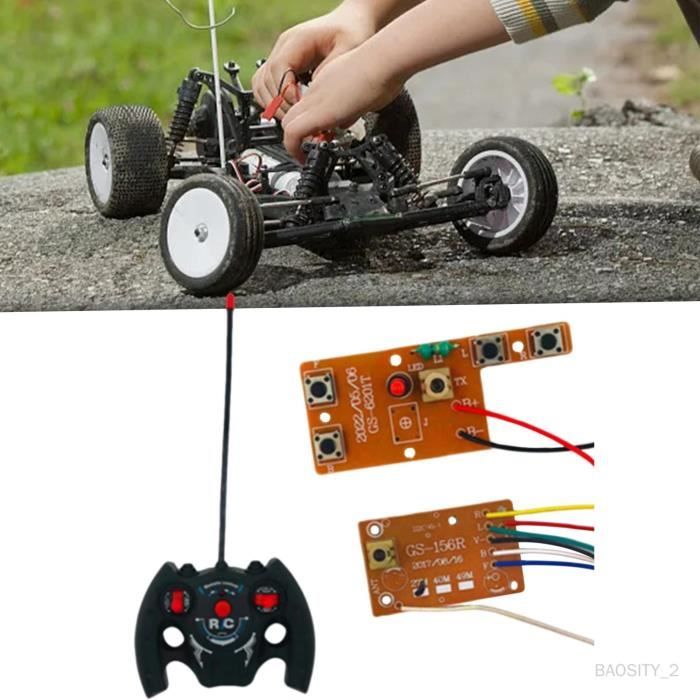 Récepteur JR1801RX 12V Et Télécommande 2.4G – Kit Complet Pour Voiture électrique Enfant – Remplacement Pièce – Contrôle Stable