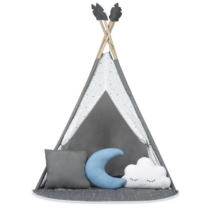 Tente tipi pour enfants Velvet Beige - Cozy & Dozy