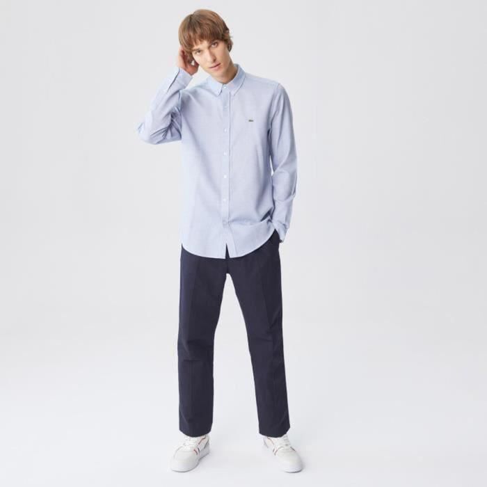 Chemise jean online lacoste homme
