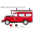 Maquette véhicule pompiers : Land Rover Pompiers Coloris Unique-2