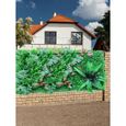 60x40cm Haie Artificielle Plante Verte Panneau de Mur Végétal Gazon Artificiel pour Mariage ou Decoration Interieure DIY Pelo 353-2