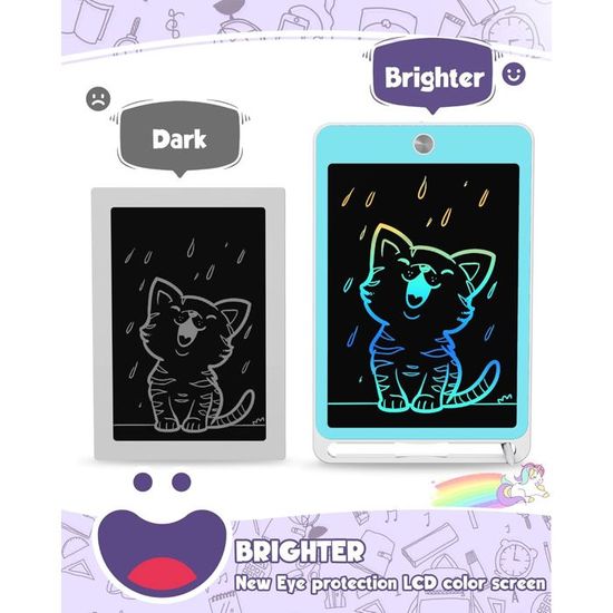 LCD Tablette D'écriture 8.5 Pouces Coloré Tablette Dessin, Girafe Jouet Enfants 3 4 5 6 7 8 Ans - Tableau Ardoise Magique Creatif Jeux Educatif Jouets Cadeaux pour Garcon Fille | Rakuten