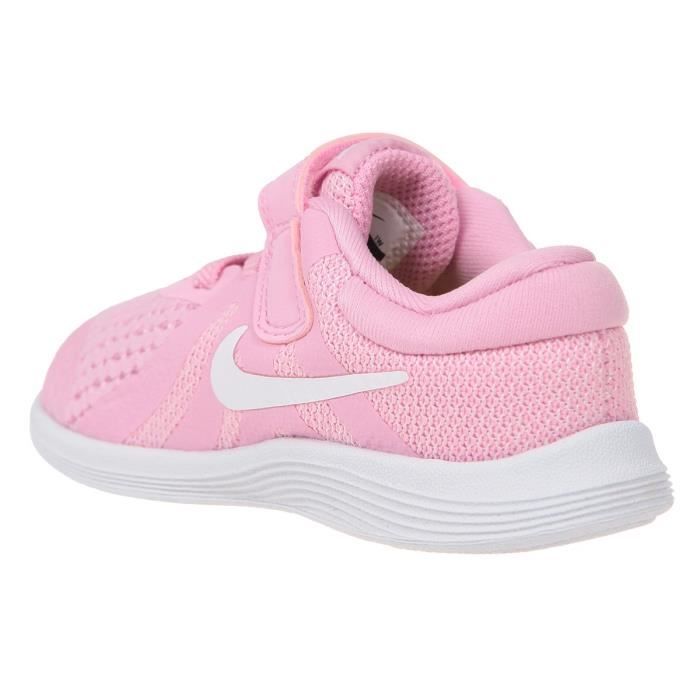 NIKE Baskets Revolution 4 B b Fille Rose Cdiscount Sport