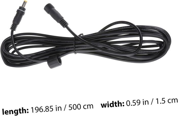 KUOQIY 2 Pièces 1m 22AWG Rallonges D'alimentation DC, Câble D