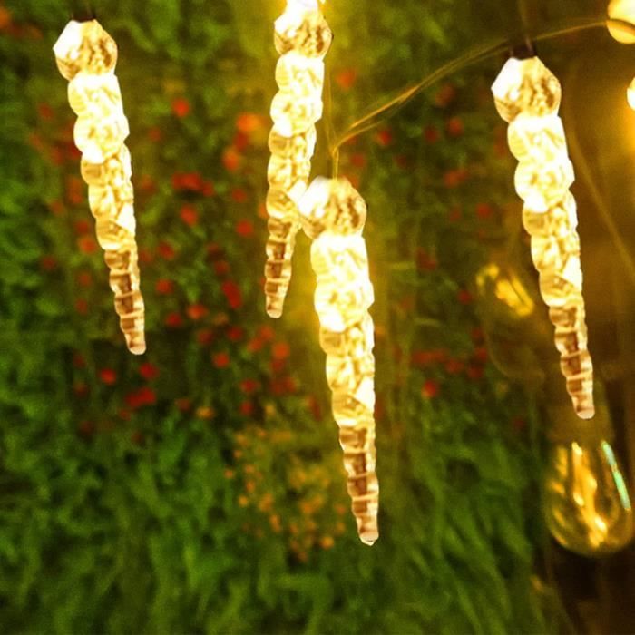 Guirlande lumineuse stalactites - Cdiscount