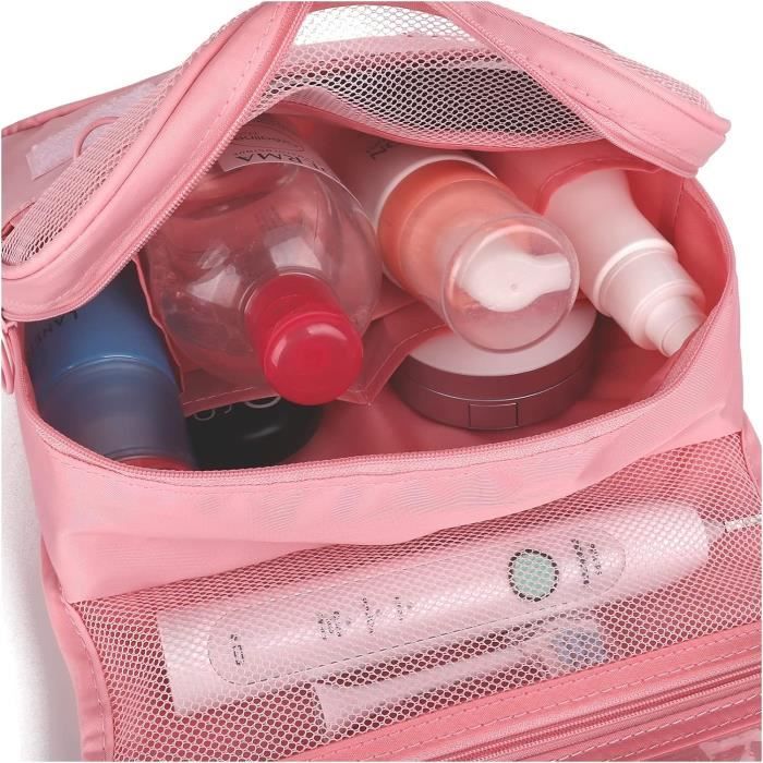 Grande trousse de toilette pour femmes, filles, trousse de toilette pour enfants avec