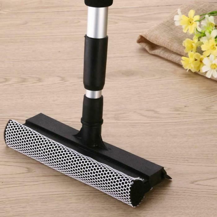 Lot De 2 Raclette Pour Évier Et Plan De Travail - Noir - Outil Nettoyage Cuisine Pratique