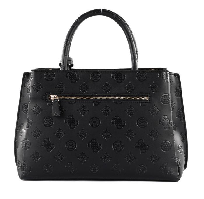 GUESS Sac shopper noir pour femme Jena Elite Luxury Satchel Black Logo 253245 noir Cdiscount Bagagerie Maroquinerie