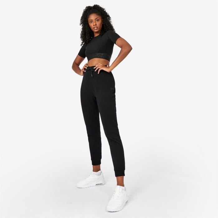 Everlast Pantalon De Jogging Sport Course Femmes Noir Cdiscount