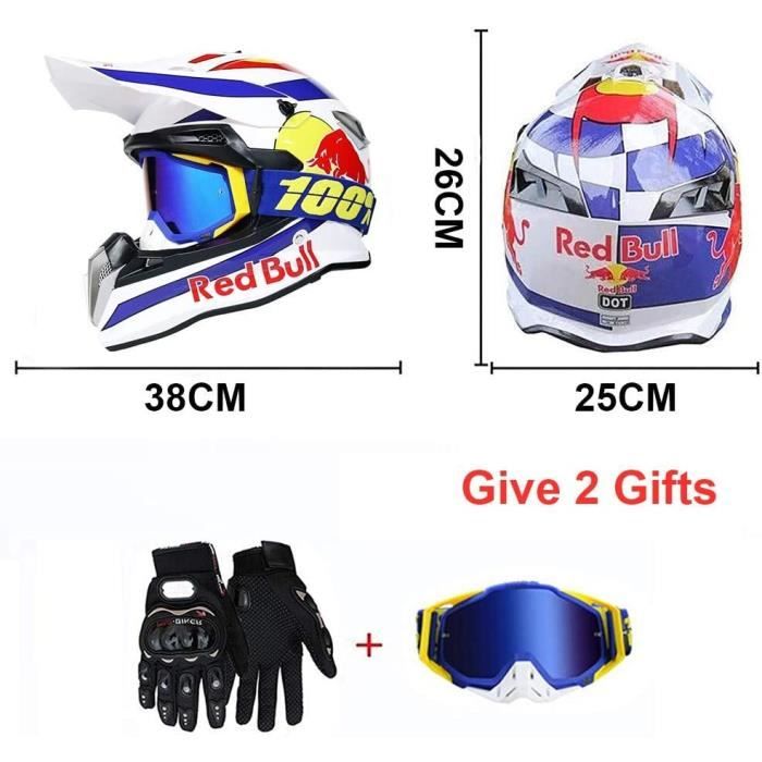 Casque Motocross Casque Int Gral Casque De Moto Casque De V Lo