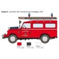 Maquette véhicule pompiers : Land Rover Pompiers Coloris Unique-3
